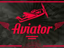 Aviator crash game with red plane